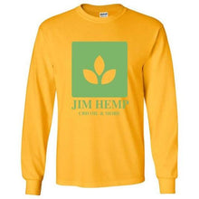 Load image into Gallery viewer, Jim Hemp Original Long Sleeve T-Shirt - Unisex - Jim Hemp Inc