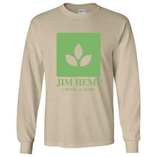 Load image into Gallery viewer, Jim Hemp Original Long Sleeve T-Shirt - Unisex - Jim Hemp Inc