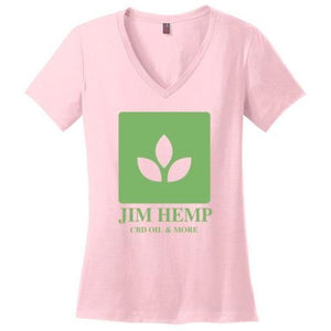 Jim Hemp Original District Made Ladies Perfect Weight V-Neck T-Shirt - Jim Hemp Inc