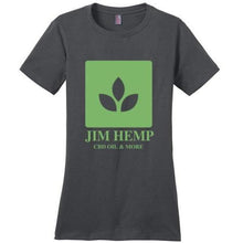 Load image into Gallery viewer, Jim Hemp Original District Made Ladies Perfect Weight Tee T-Shirt - Jim Hemp Inc