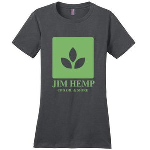 Jim Hemp Original District Made Ladies Perfect Weight Tee T-Shirt - Jim Hemp Inc